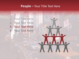 New United Taxi PowerPoint Template
