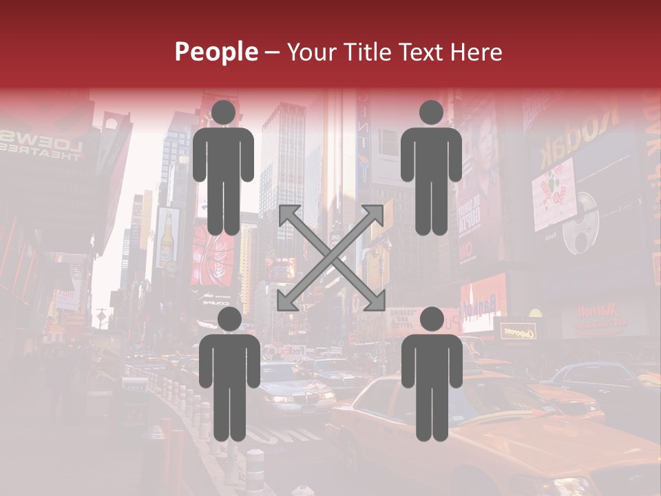 New United Taxi PowerPoint Template