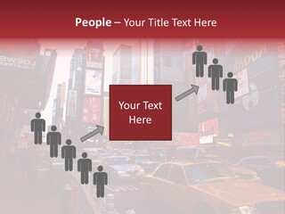 New United Taxi PowerPoint Template