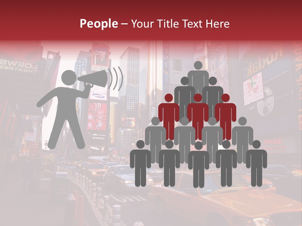 New United Taxi PowerPoint Template