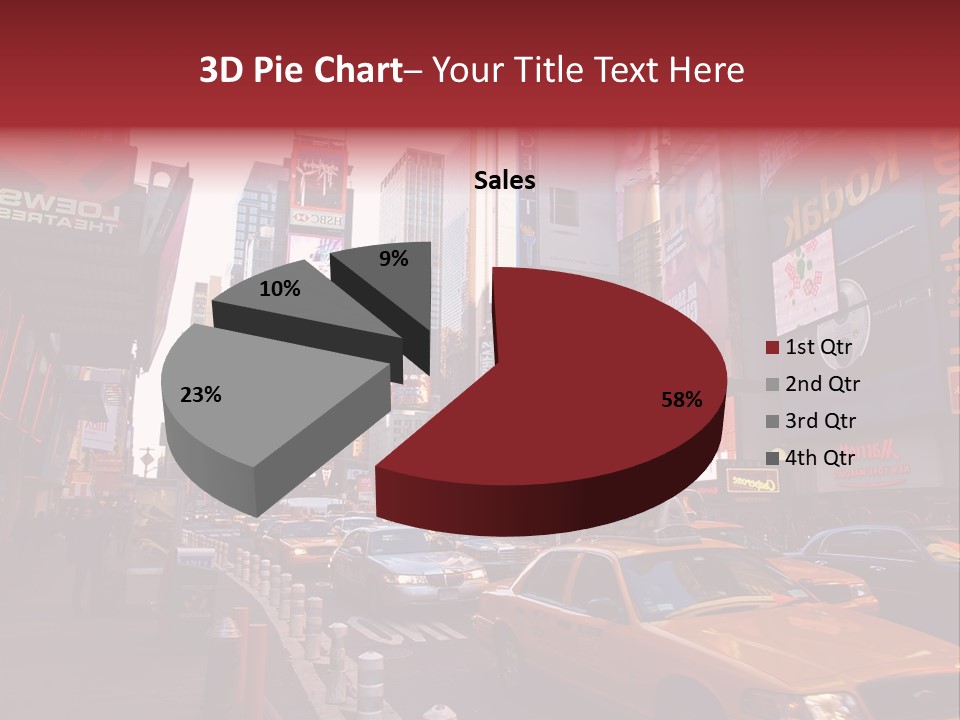New United Taxi PowerPoint Template