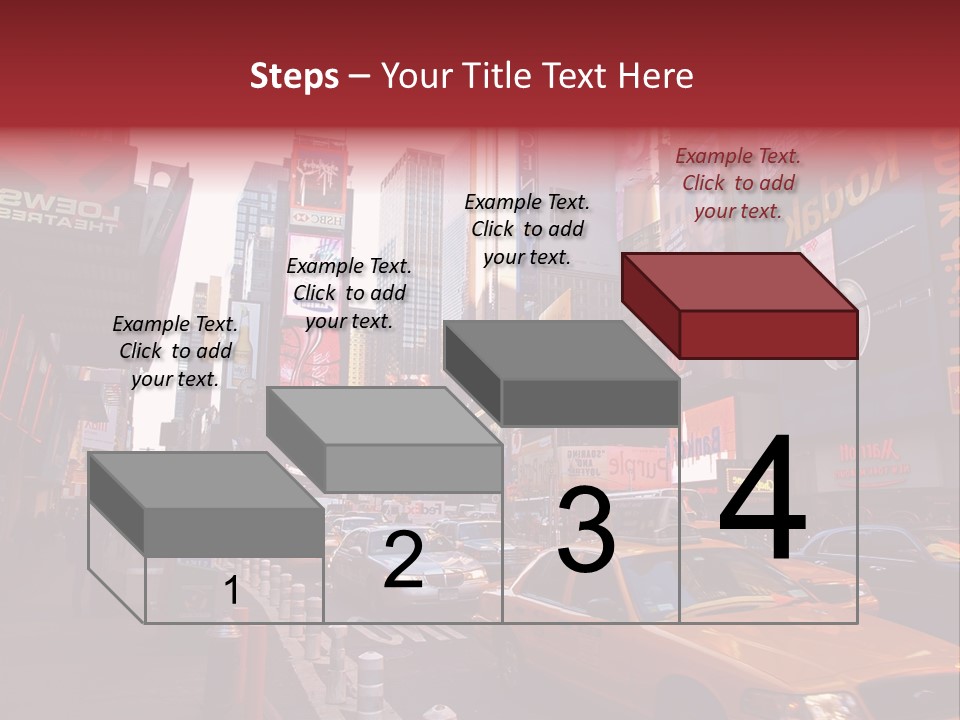 New United Taxi PowerPoint Template