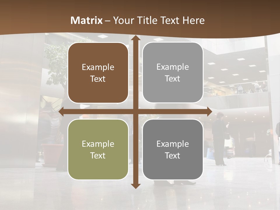 People Hall Reflecting PowerPoint Template