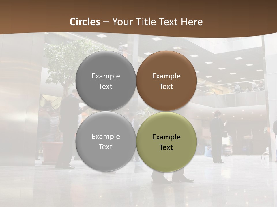 People Hall Reflecting PowerPoint Template