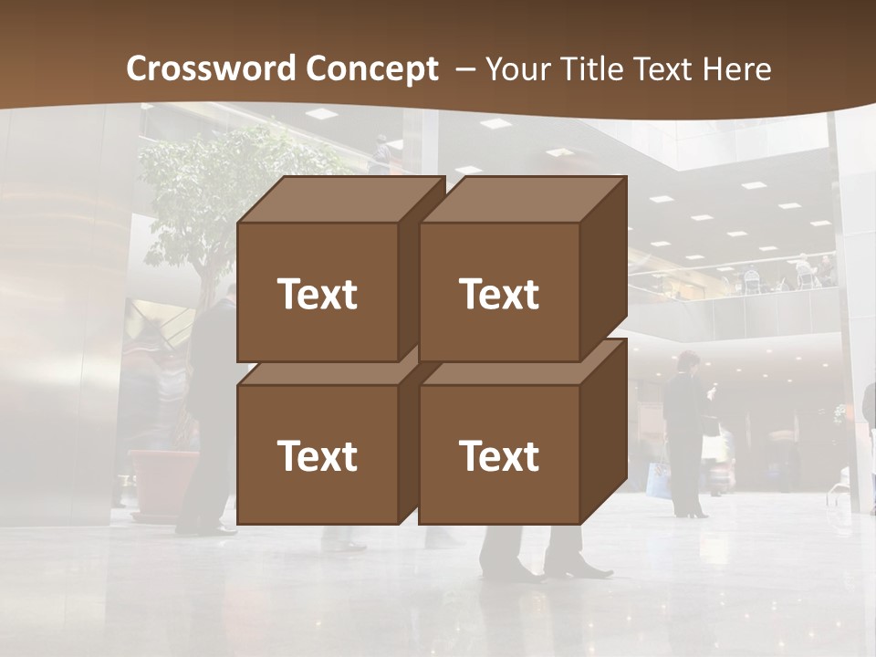 People Hall Reflecting PowerPoint Template