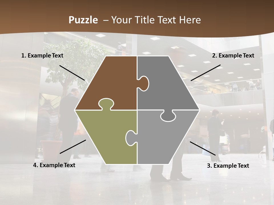 People Hall Reflecting PowerPoint Template