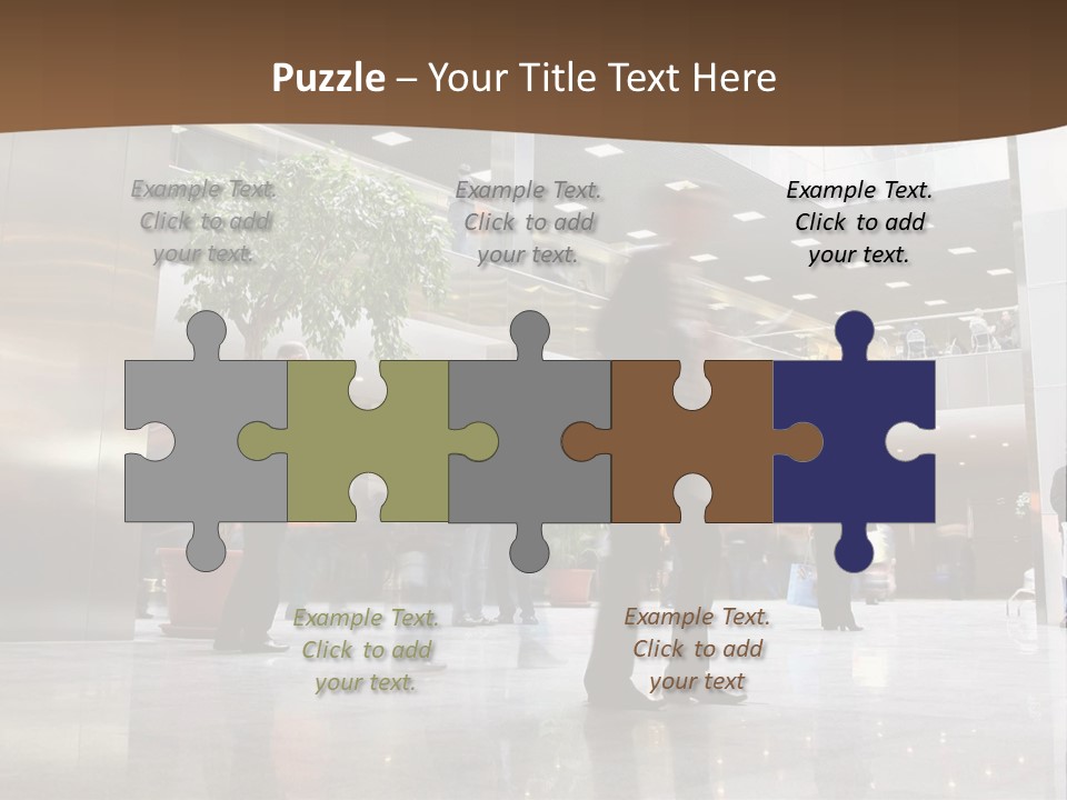 People Hall Reflecting PowerPoint Template