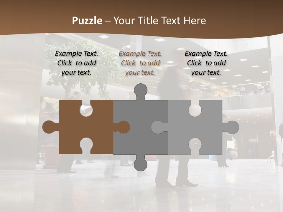 People Hall Reflecting PowerPoint Template