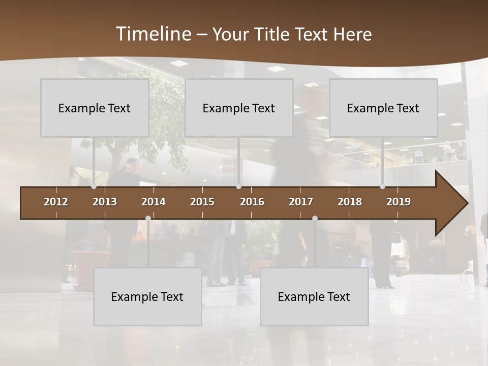 People Hall Reflecting PowerPoint Template