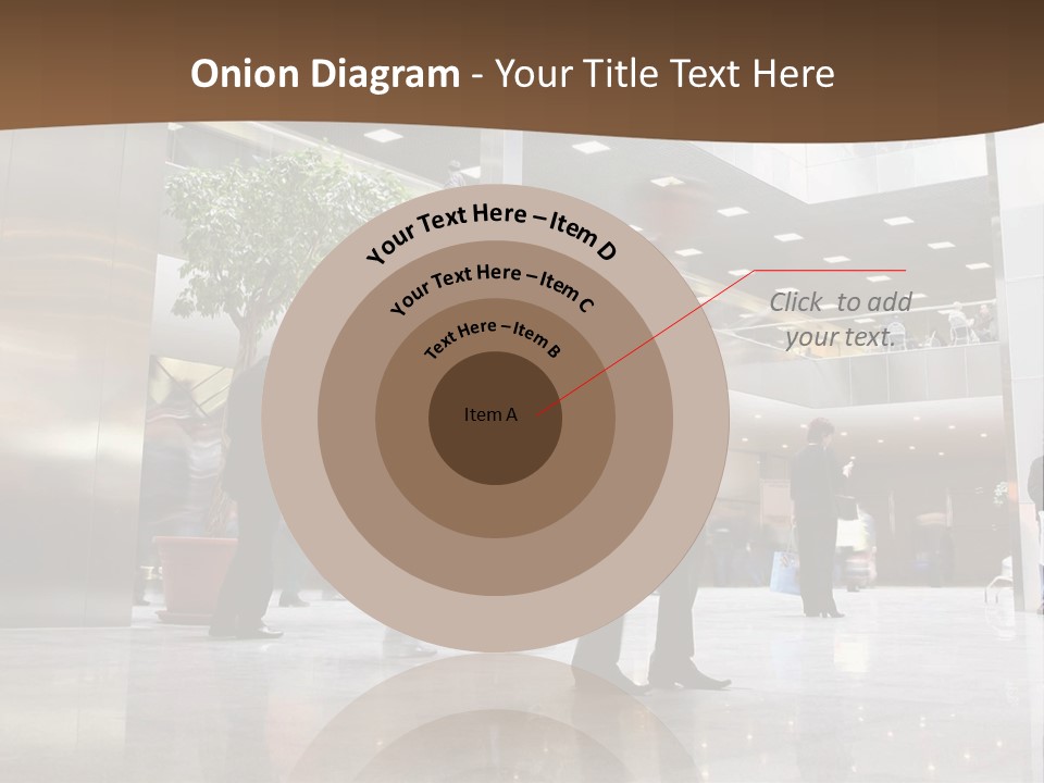 People Hall Reflecting PowerPoint Template