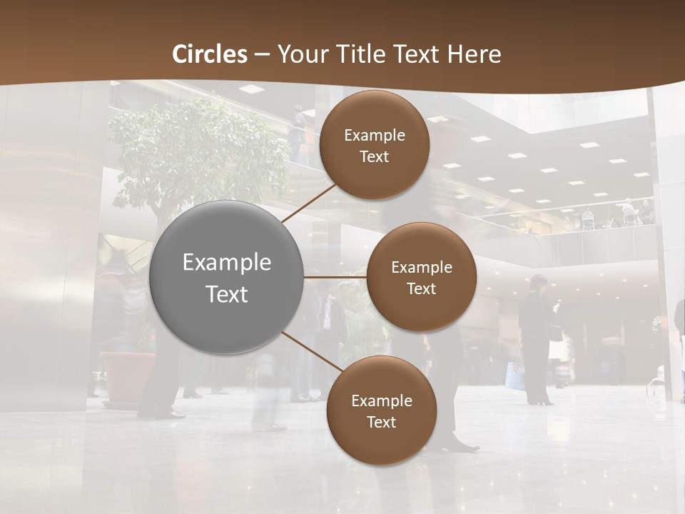 People Hall Reflecting PowerPoint Template