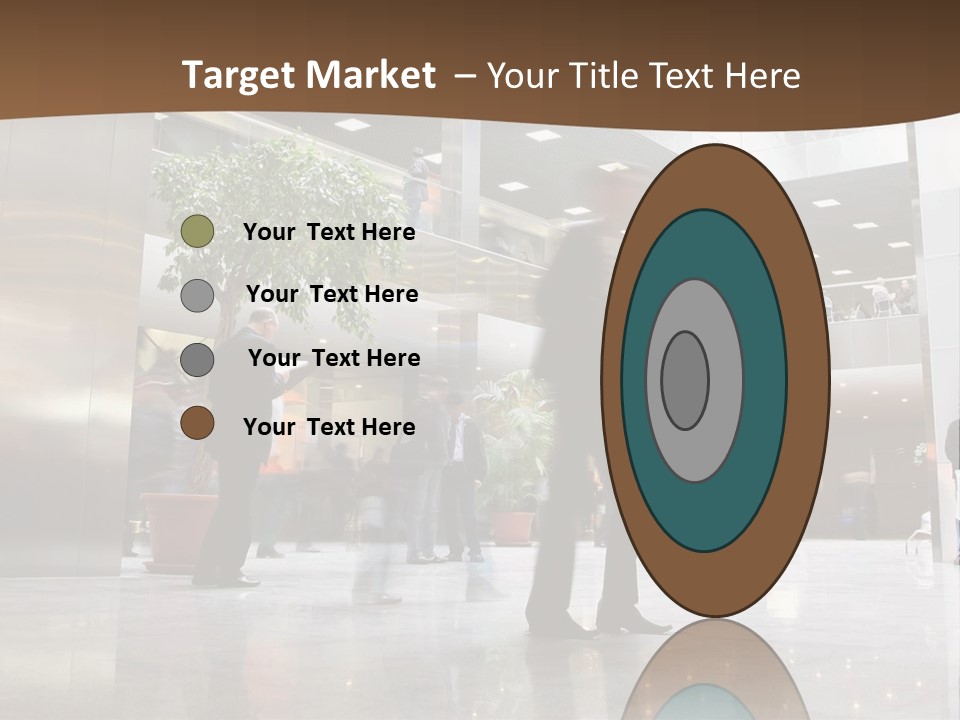 People Hall Reflecting PowerPoint Template