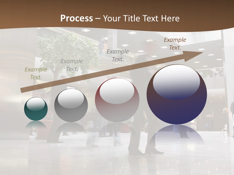 People Hall Reflecting PowerPoint Template
