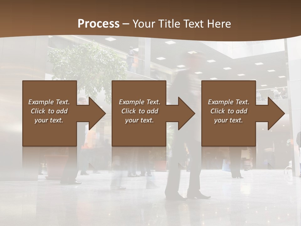 People Hall Reflecting PowerPoint Template