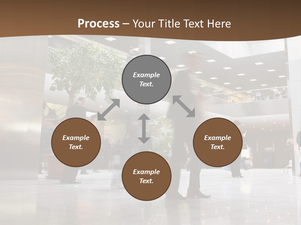 People Hall Reflecting PowerPoint Template