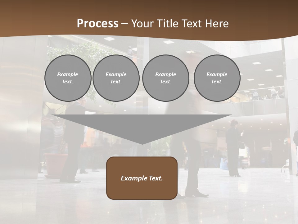 People Hall Reflecting PowerPoint Template