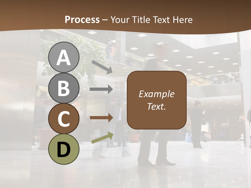People Hall Reflecting PowerPoint Template