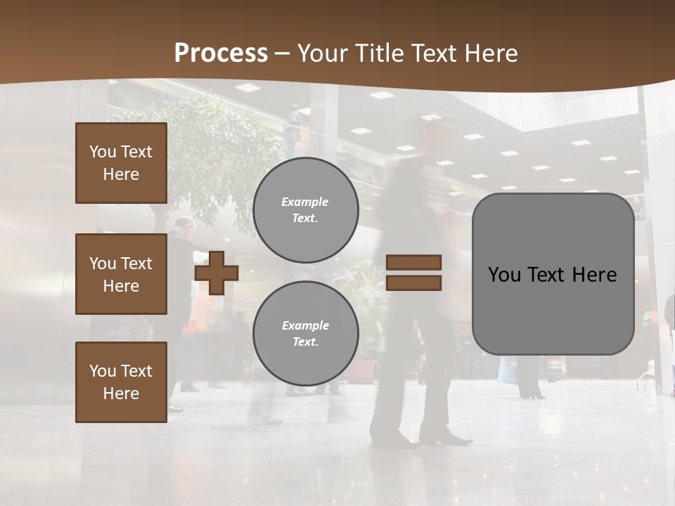 People Hall Reflecting PowerPoint Template