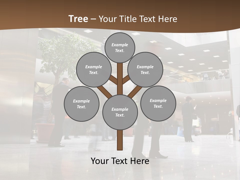 People Hall Reflecting PowerPoint Template