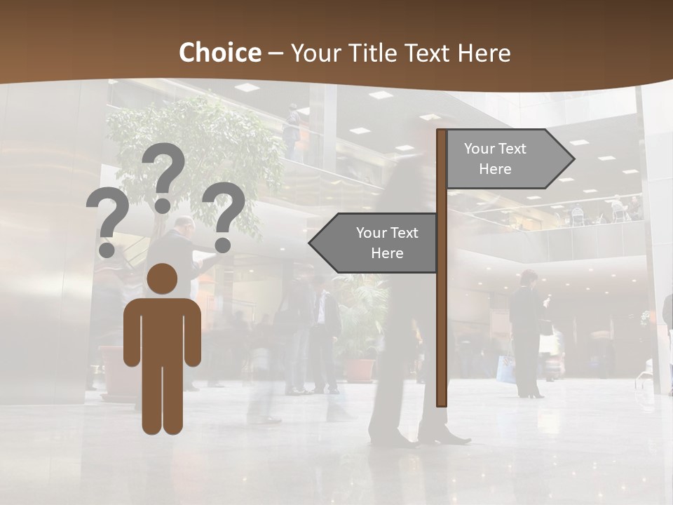 People Hall Reflecting PowerPoint Template