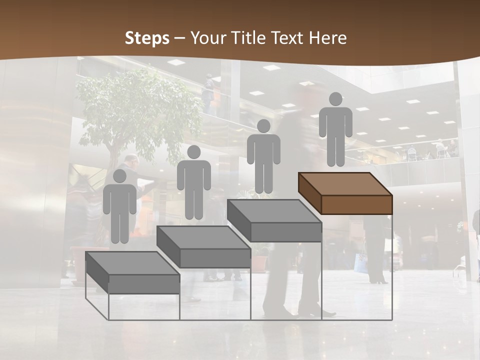 People Hall Reflecting PowerPoint Template