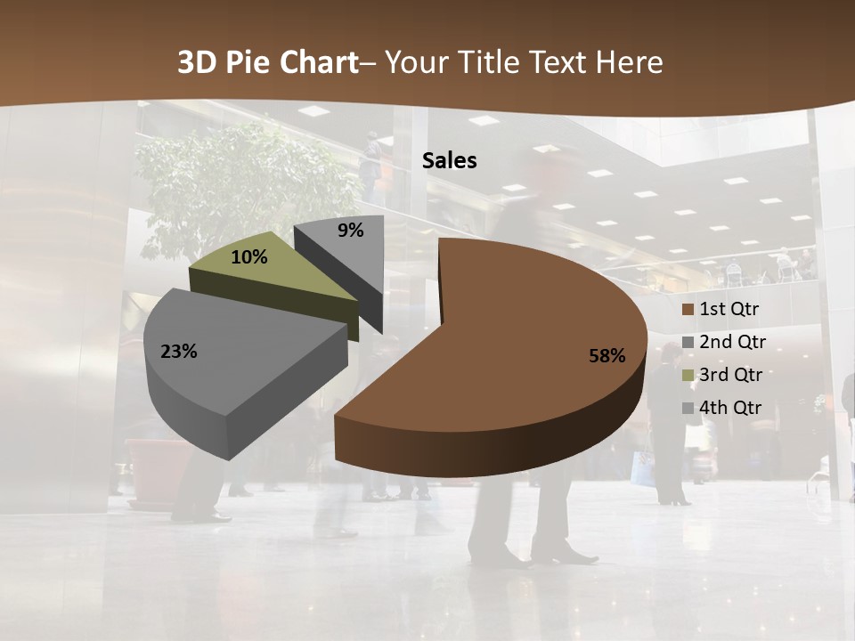 People Hall Reflecting PowerPoint Template