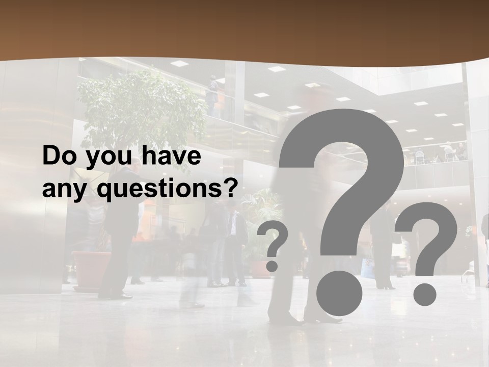 People Hall Reflecting PowerPoint Template