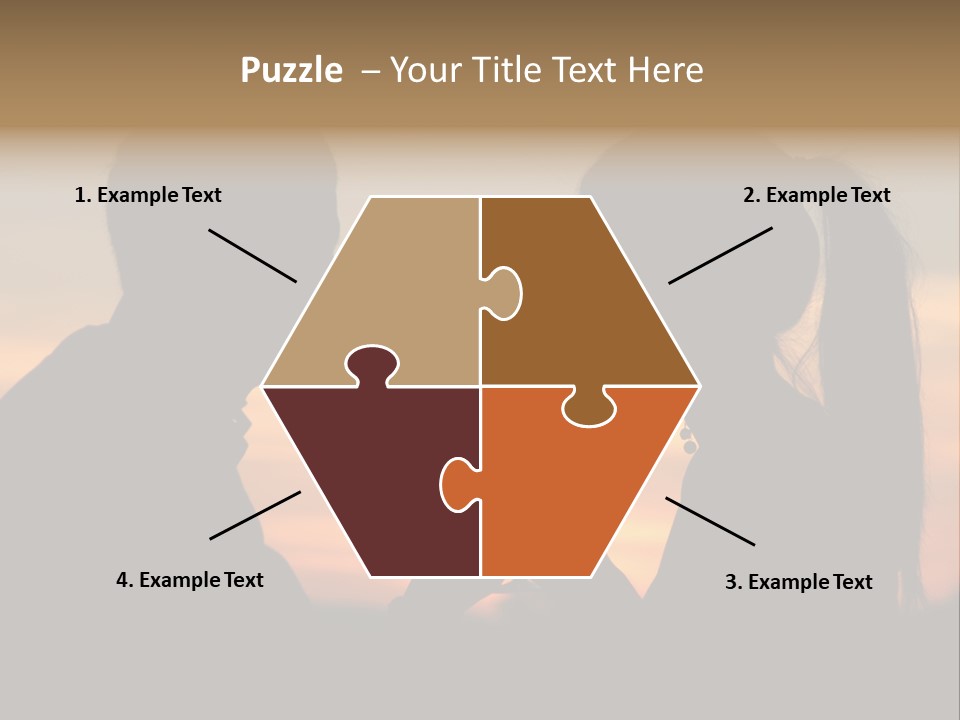 Adult Outside Teenager PowerPoint Template