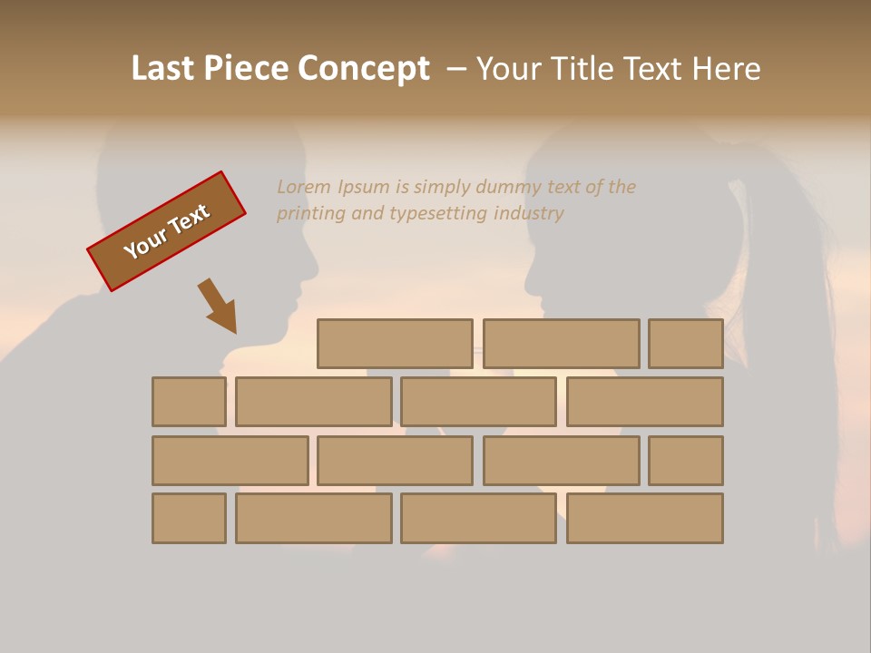 Adult Outside Teenager PowerPoint Template