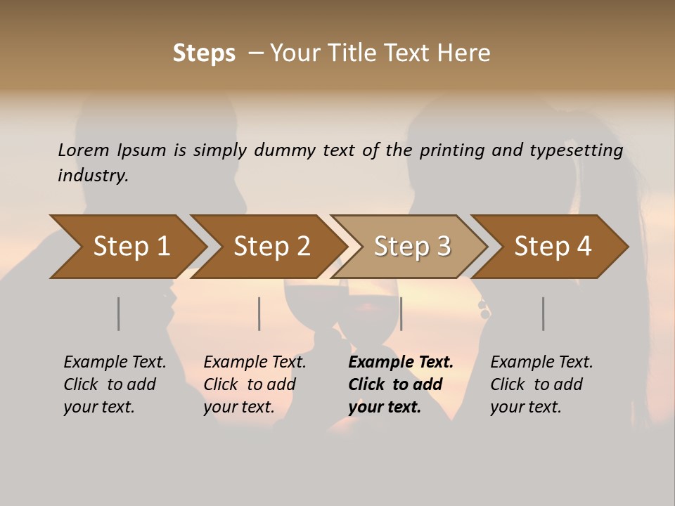 Adult Outside Teenager PowerPoint Template