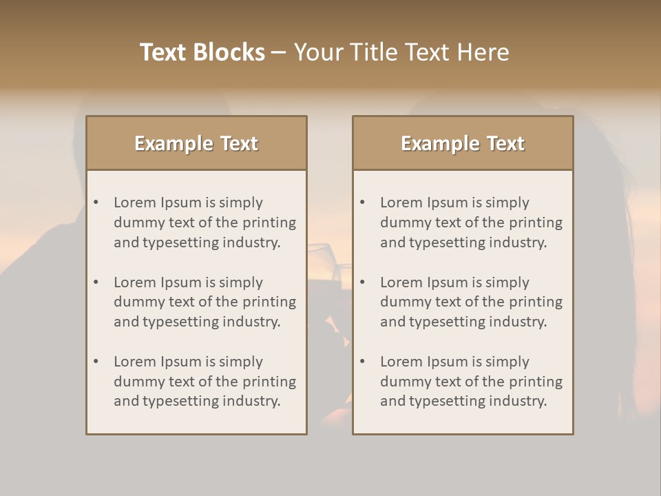 Adult Outside Teenager PowerPoint Template