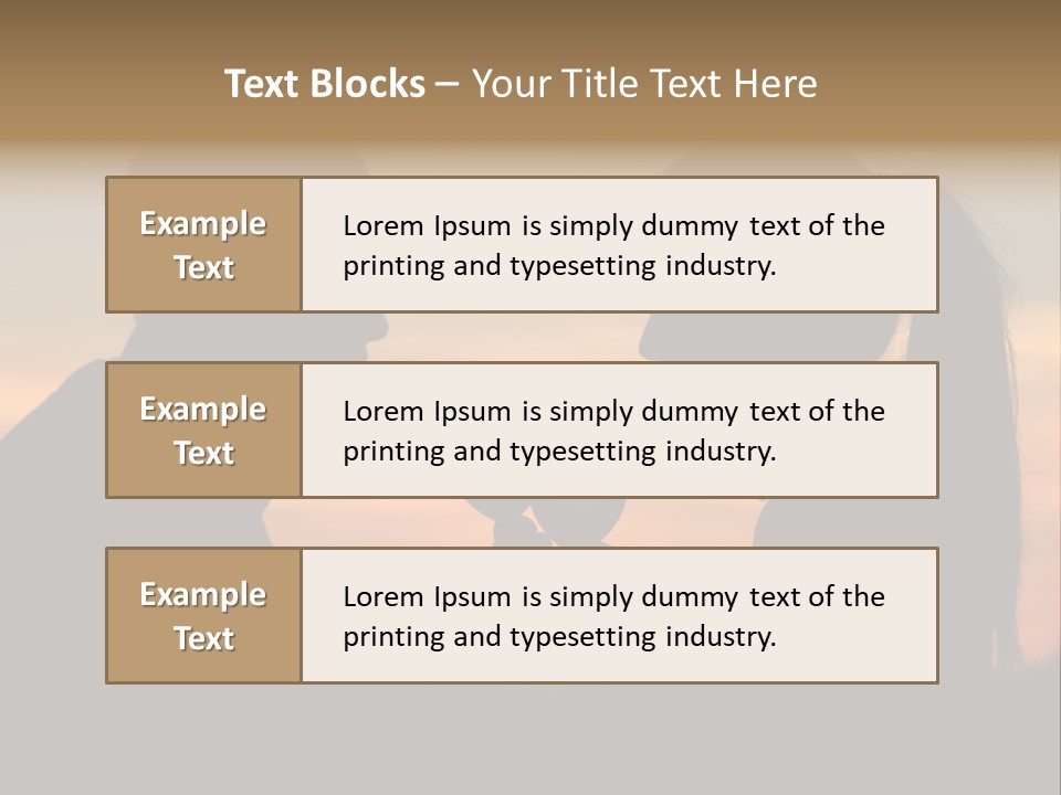 Adult Outside Teenager PowerPoint Template