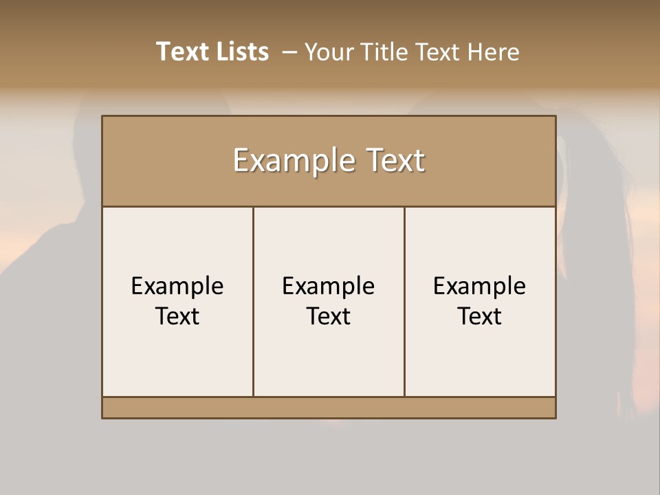 Adult Outside Teenager PowerPoint Template