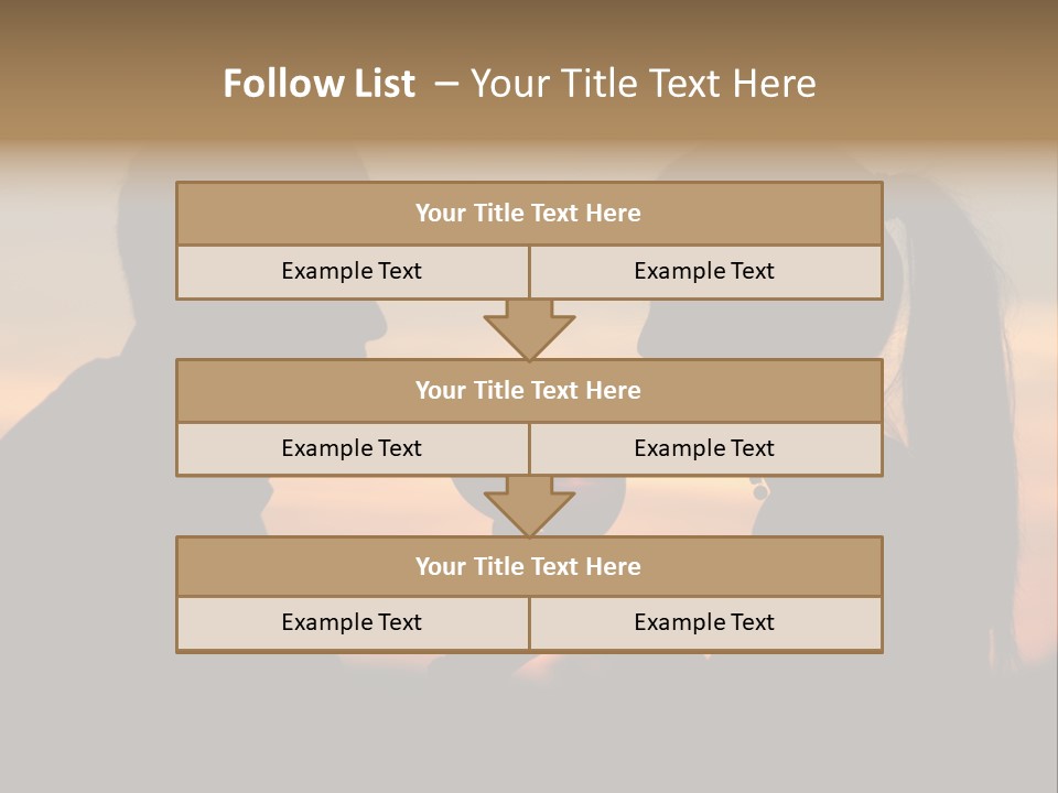 Adult Outside Teenager PowerPoint Template