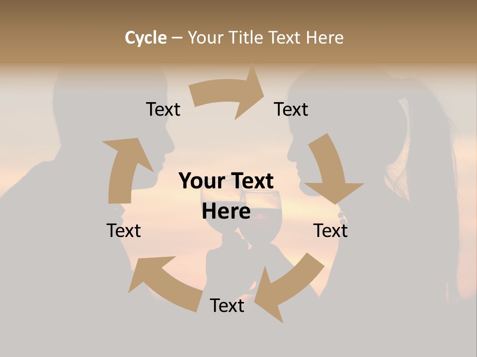 Adult Outside Teenager PowerPoint Template