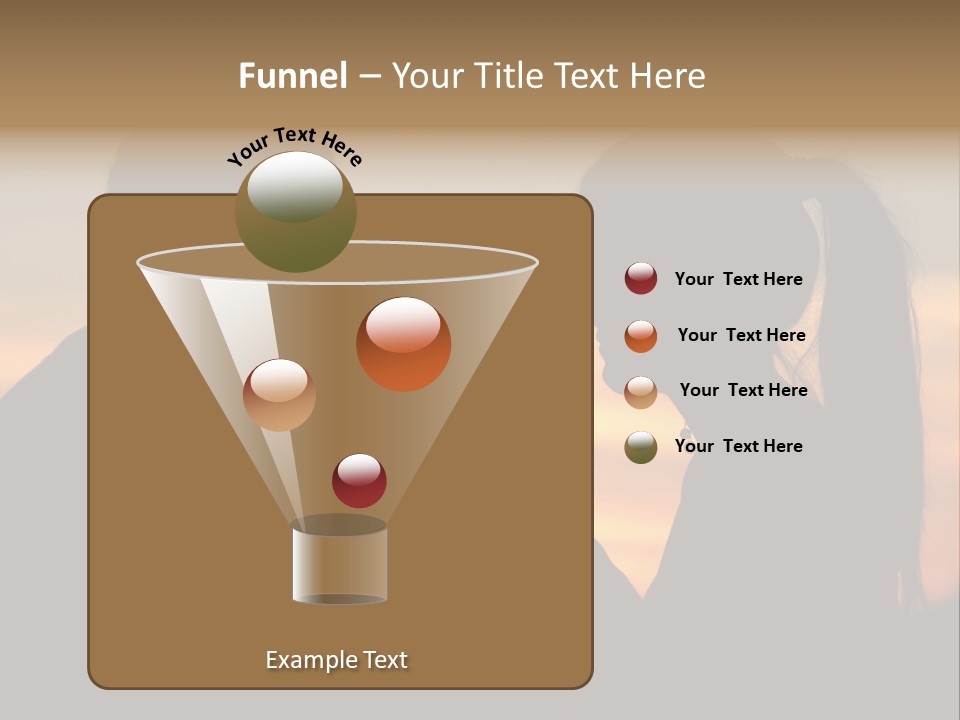 Adult Outside Teenager PowerPoint Template