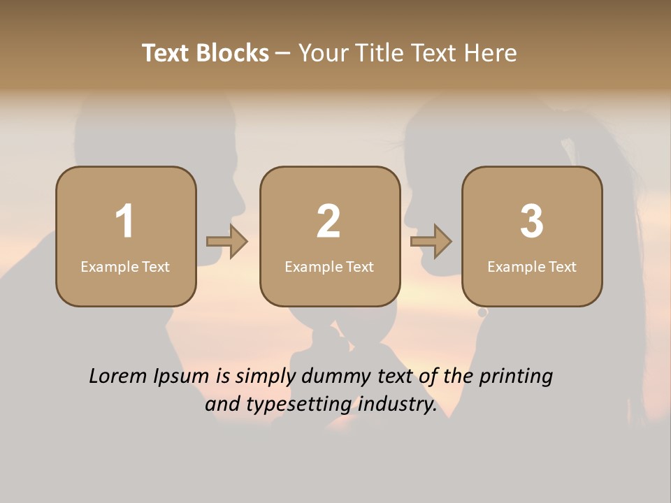 Adult Outside Teenager PowerPoint Template