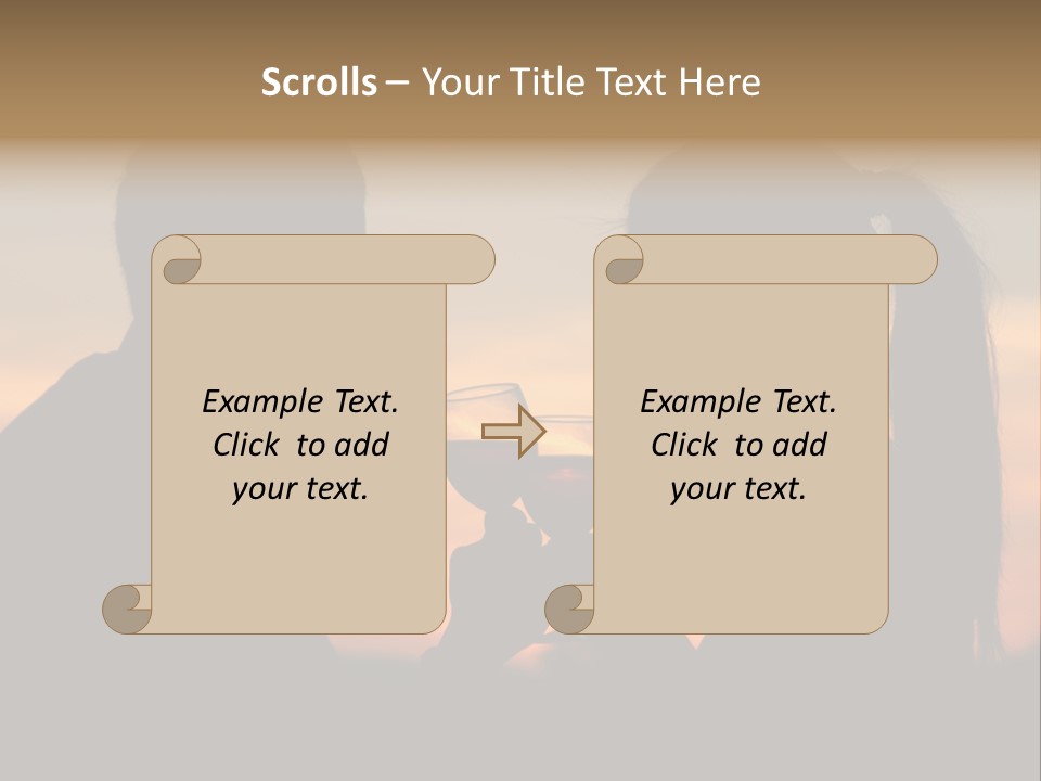 Adult Outside Teenager PowerPoint Template