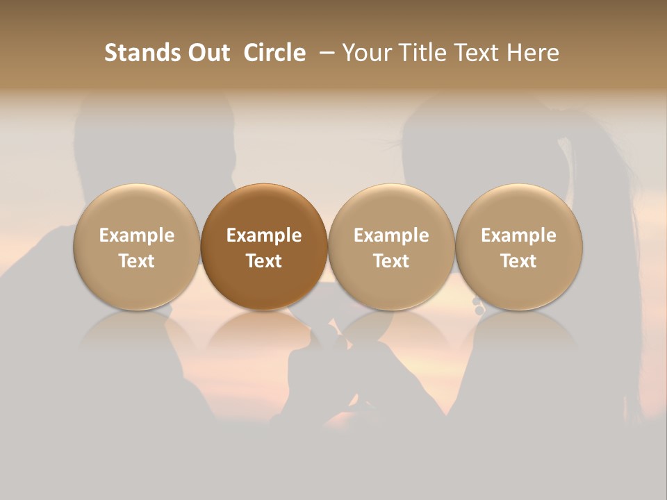 Adult Outside Teenager PowerPoint Template