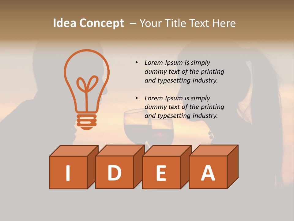 Adult Outside Teenager PowerPoint Template