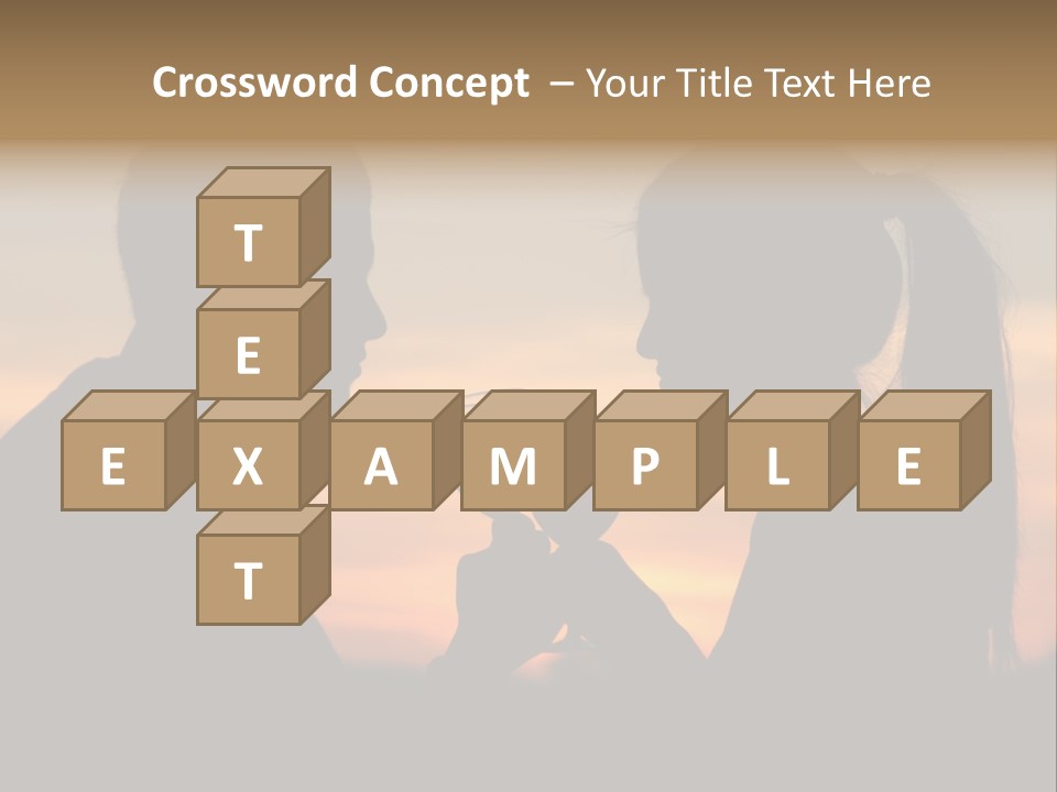 Adult Outside Teenager PowerPoint Template