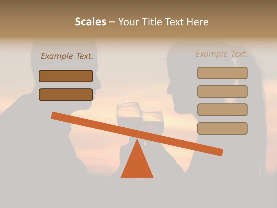 Adult Outside Teenager PowerPoint Template