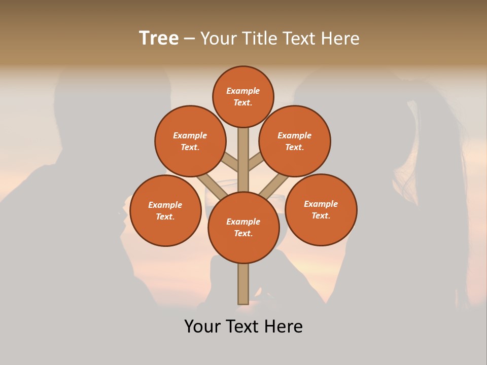 Adult Outside Teenager PowerPoint Template