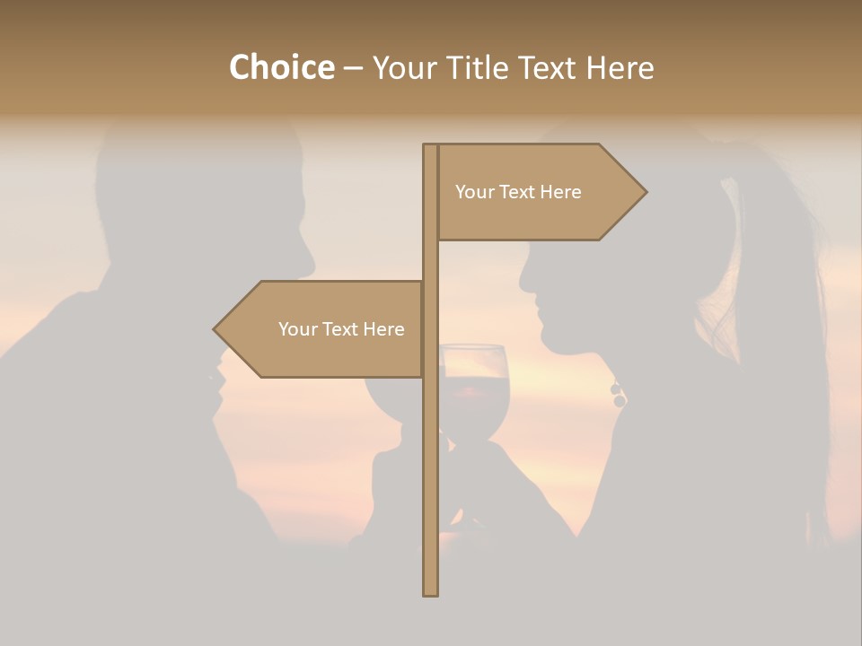 Adult Outside Teenager PowerPoint Template