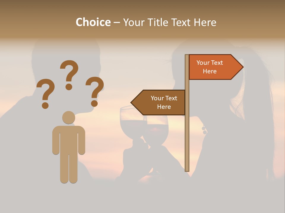 Adult Outside Teenager PowerPoint Template