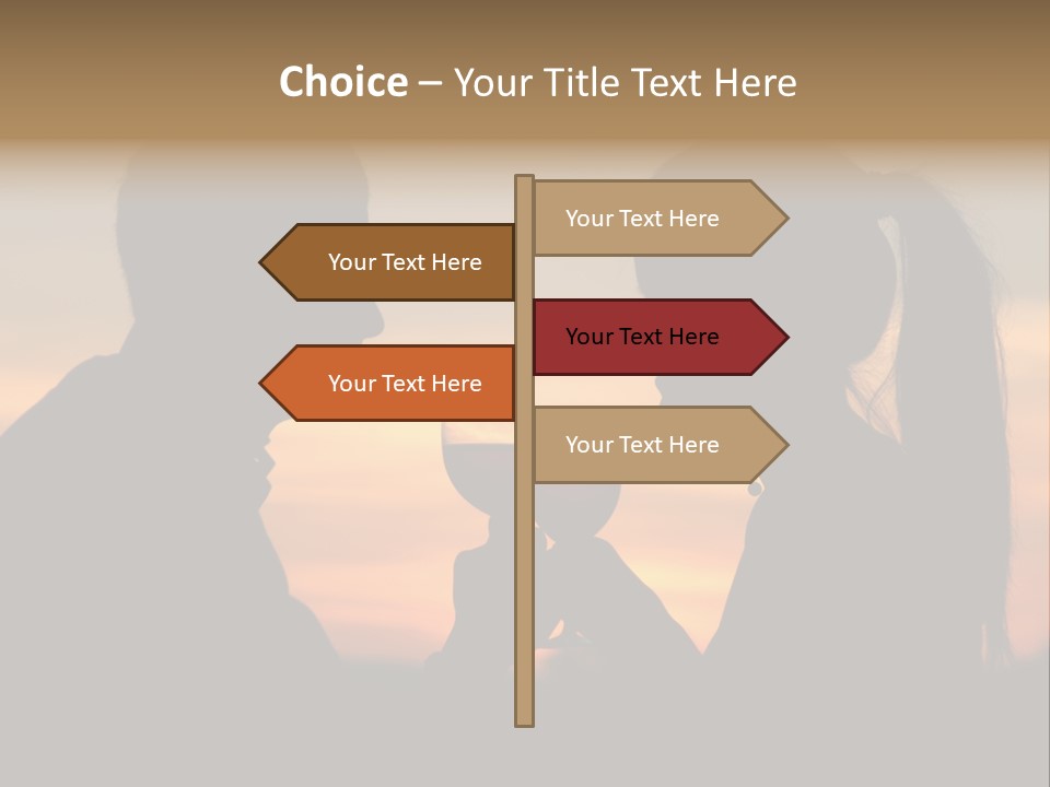 Adult Outside Teenager PowerPoint Template
