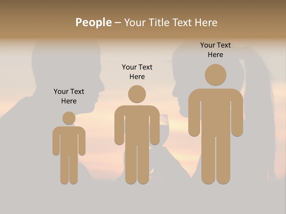 Adult Outside Teenager PowerPoint Template