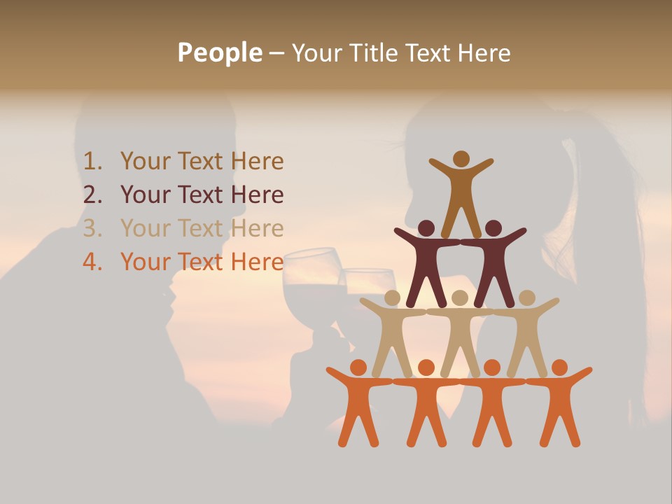 Adult Outside Teenager PowerPoint Template