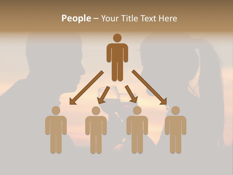 Adult Outside Teenager PowerPoint Template