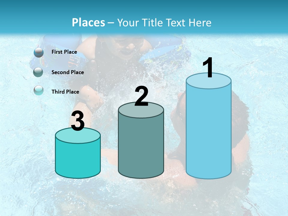 Father Boy Cheerful PowerPoint Template